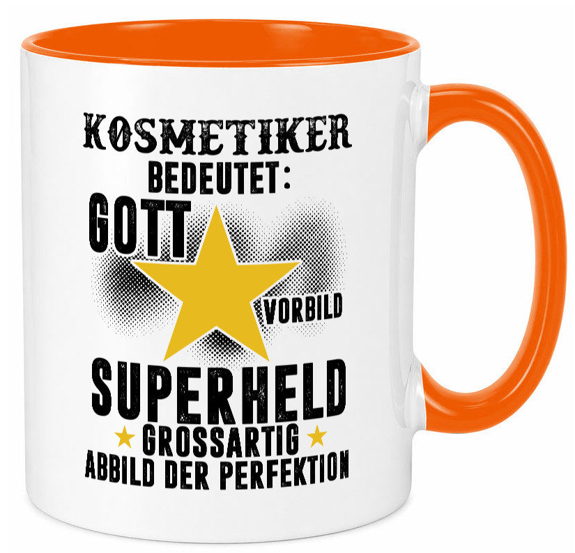 Bedeutung von Kosmetiker | Kosmetik Stylist Visagist Geschenkidee Humor Tasse