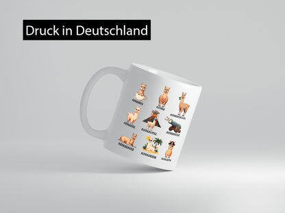 Lama | Wortspiel Alpakaherde Geschenk Humor Geschenkidee lustiger Spruch Tasse