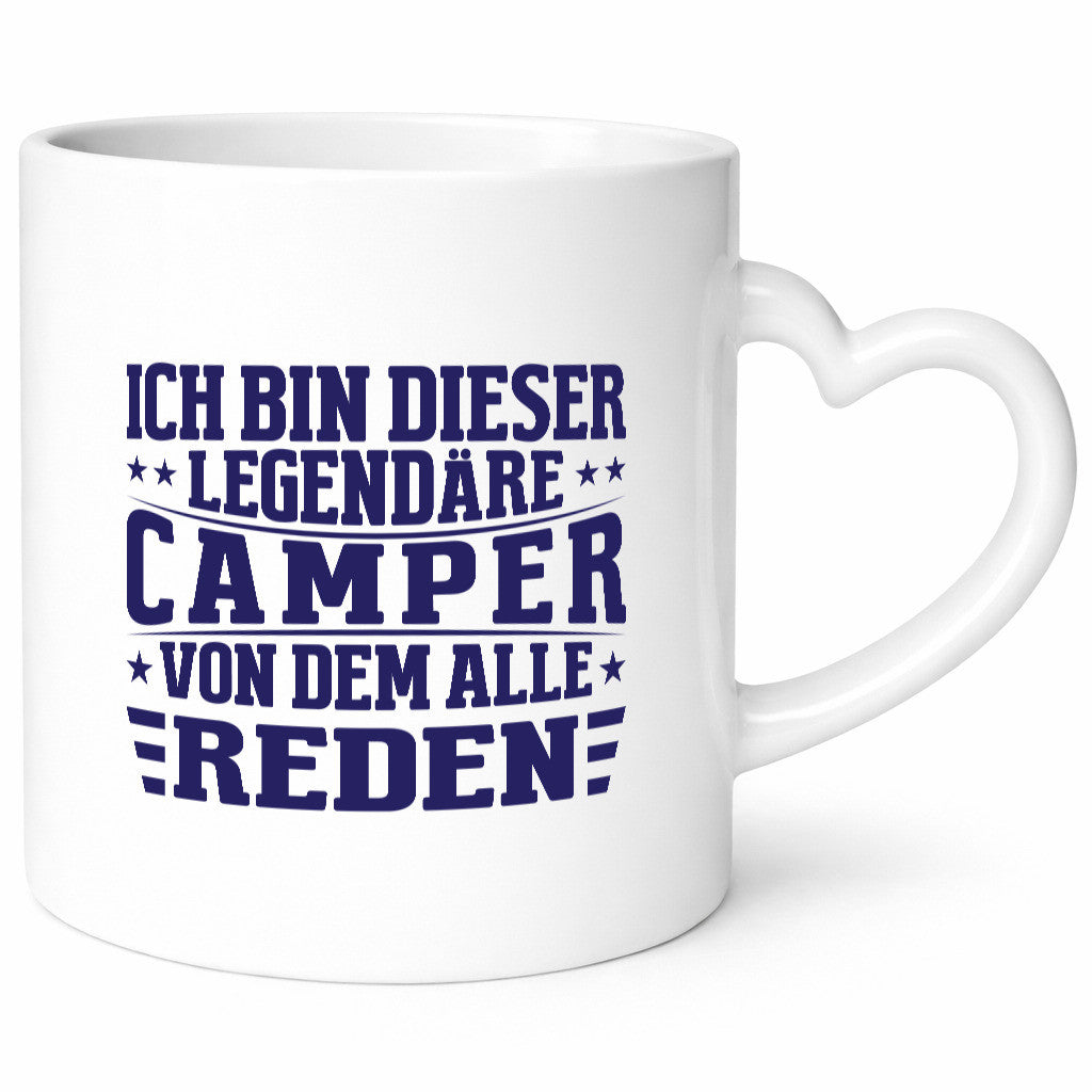 Legendäre Camper von dem Alle reden | Sterne Humor Geschenkidee Tasse