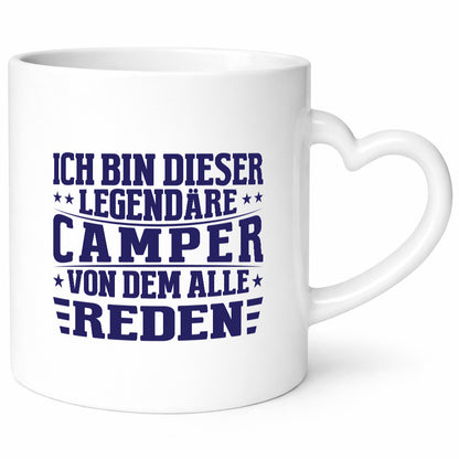 Legendäre Camper von dem Alle reden | Sterne Humor Geschenkidee Tasse
