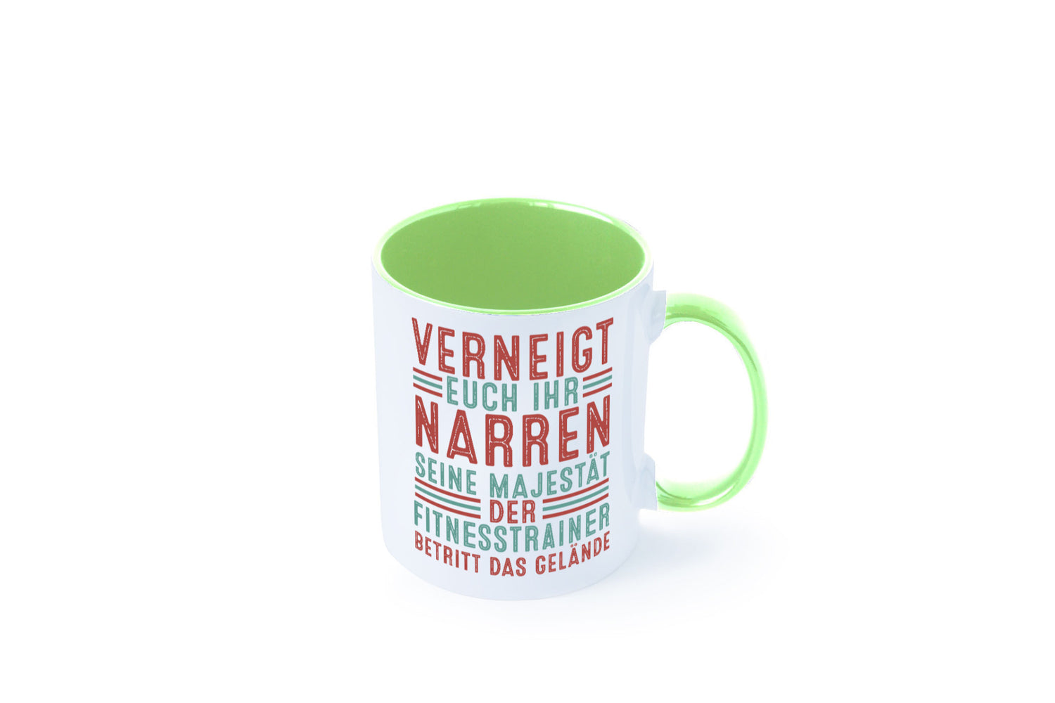 Verneigt euch: Fitnesstrainer | Personal Trainer v2 lustig Humor Geschenkidee