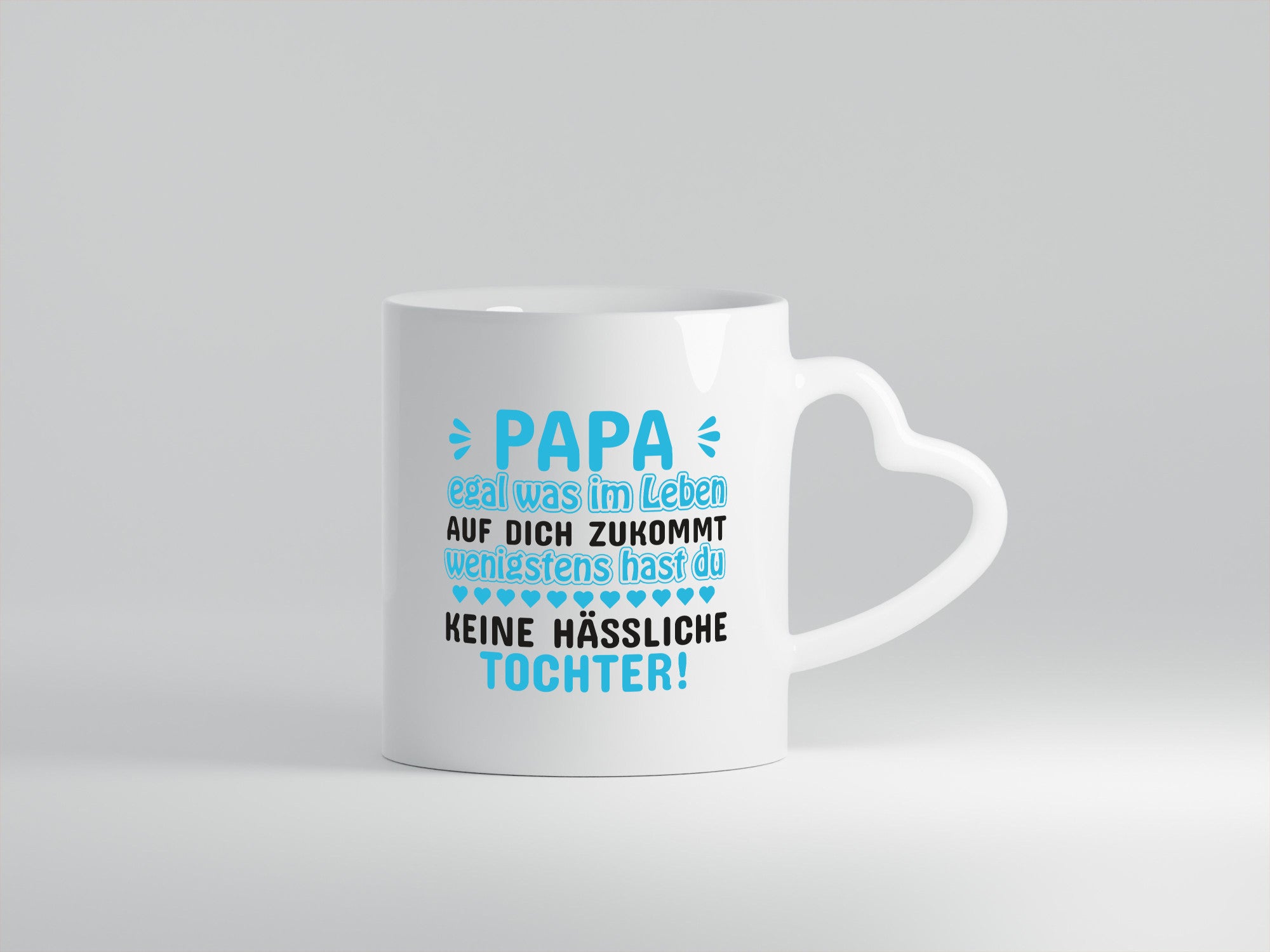 Tasse für Papa | Tochter Vatertag lustiger Spruch Geschenkidee Familie Humor
