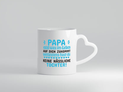 Tasse für Papa | Tochter Vatertag lustiger Spruch Geschenkidee Familie Humor
