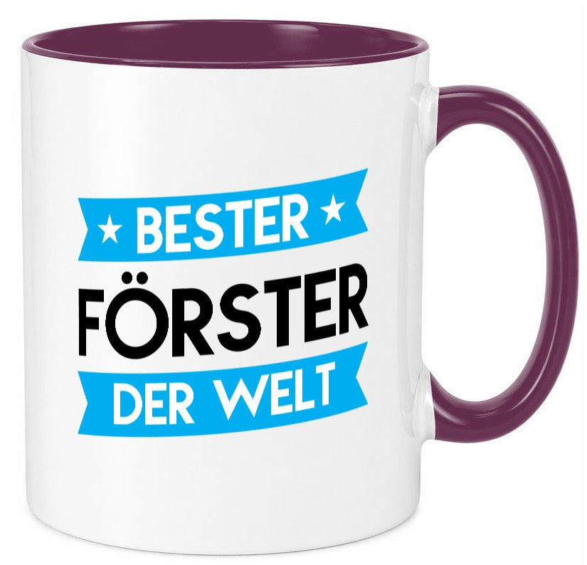 Bester Förster | Forst Arbeit Humor Kollegen Büro Geschenkidee Tasse