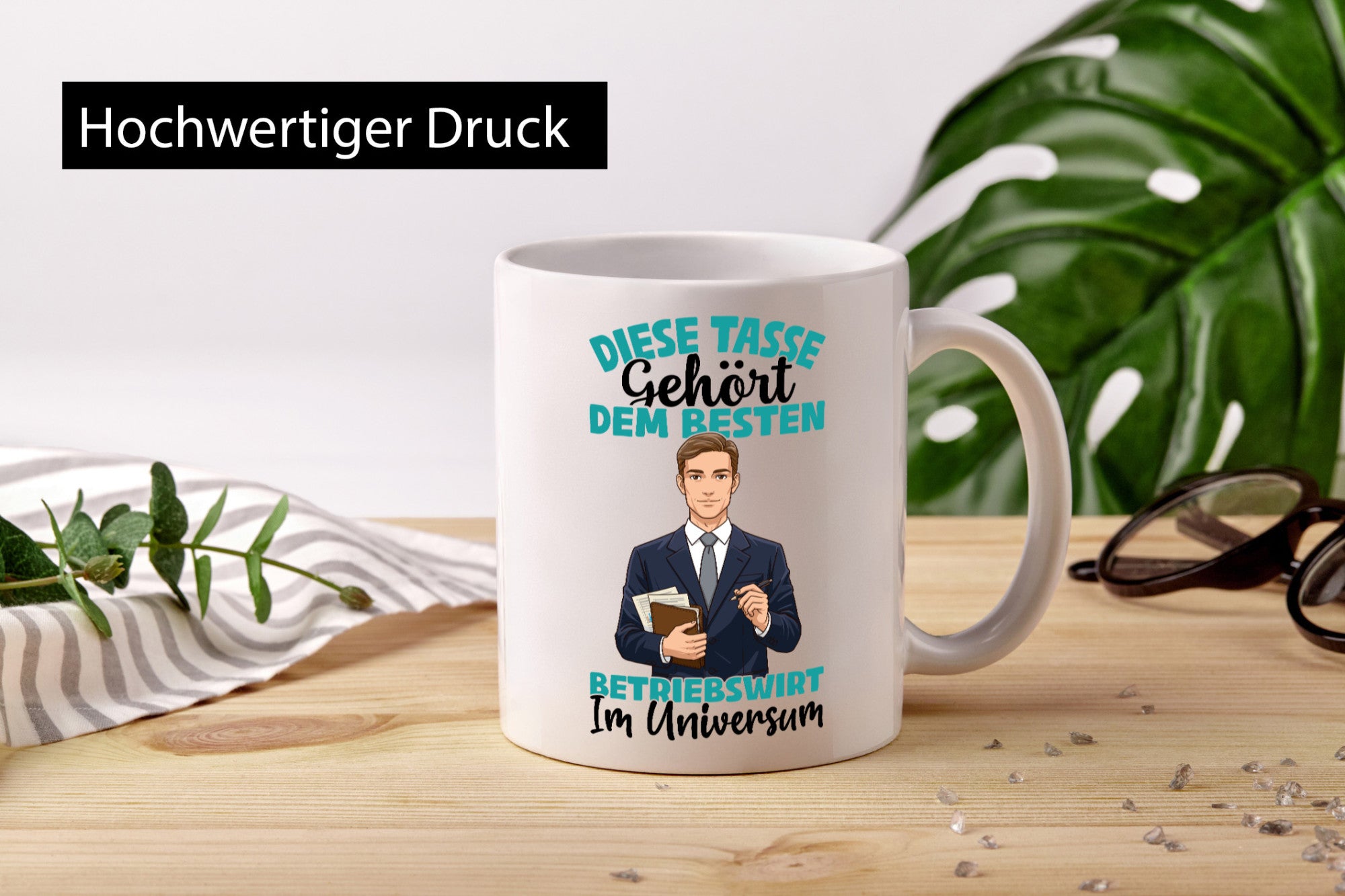 Im Universum: Betriebswirt | Betriebswirtschaft Geschenkidee Humor Tasse