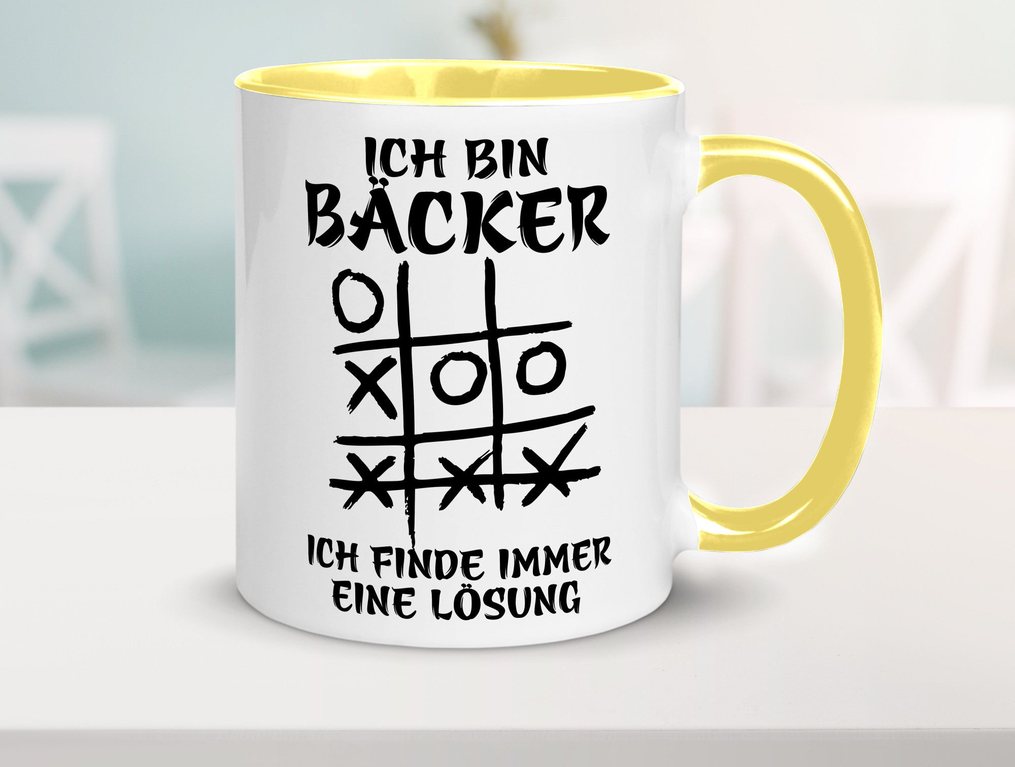 Ich bin Bäcker finde immer eine Lösung | Meister lustig Humor Geschenkidee