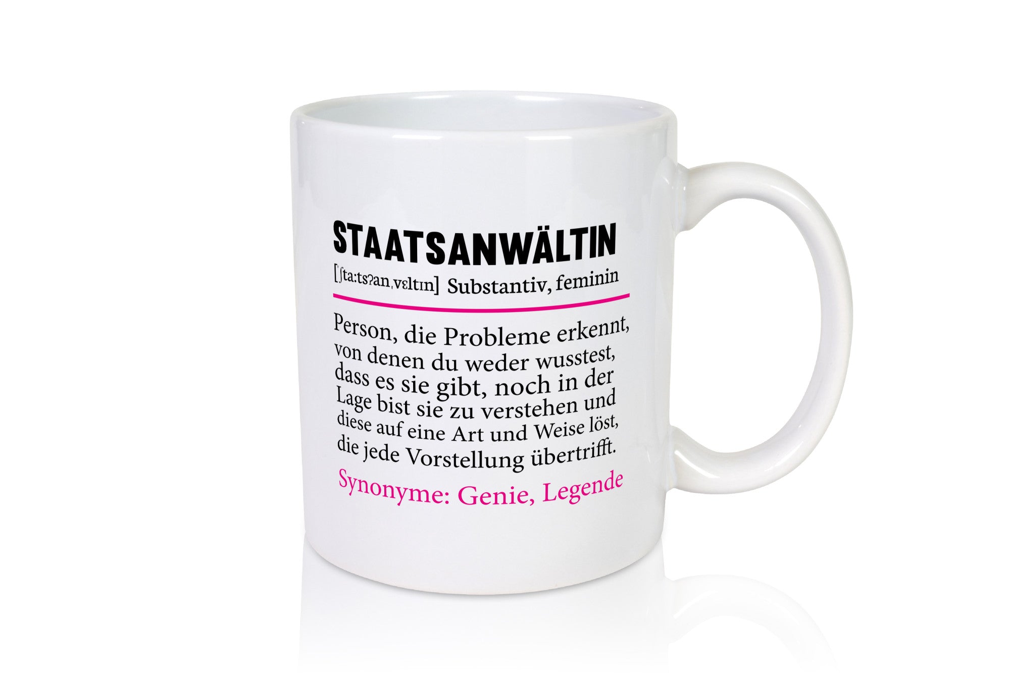 Staatsanwältin | Spruch Anwältin Humor lustig Geschenkidee Geschenk Tasse