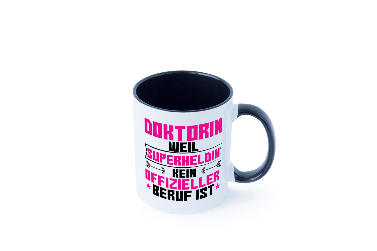 Superheldin Doktorin | Doktorand Doktortitel Geschenkidee Humor Tasse