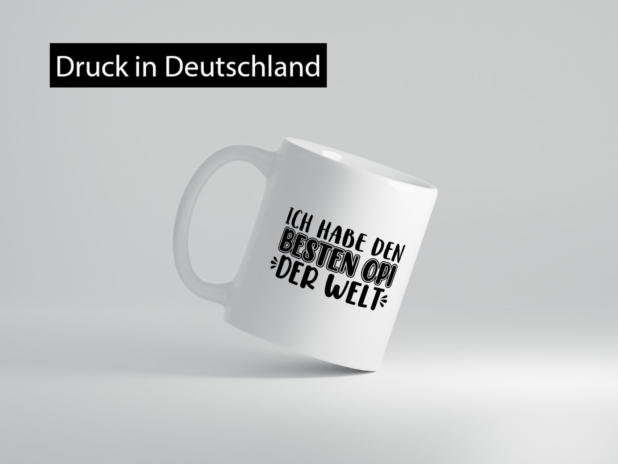 Bester Opi der Welt | Opa Tasse Großvater Statement lustiger Spruch Geschenk