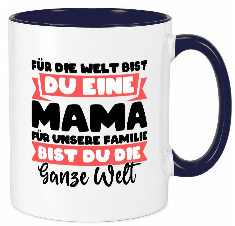 Beste mama der Welt vl5 lustig Familie Geschenkidee Geschenk Tasse