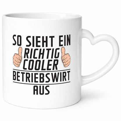 Richtig cooler Betriebswirt | BWL lustiger Spruch Geschenk Humor