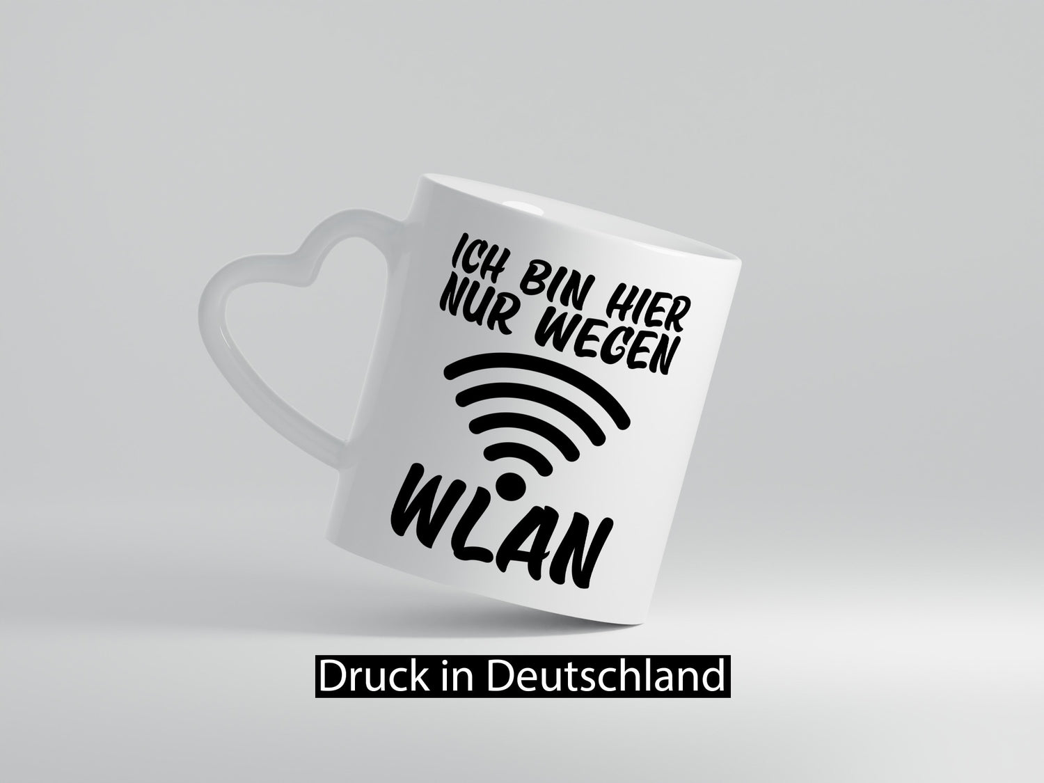Ich bin hier wegen WLAN | Computer Nerd lustiger Spruch Humor Geschenkidee Tasse