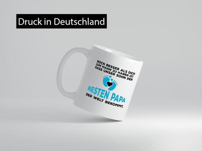Bester Papa | Vaterschaft Tasse Schwangerschaft Geschenk Familie Geschenkidee