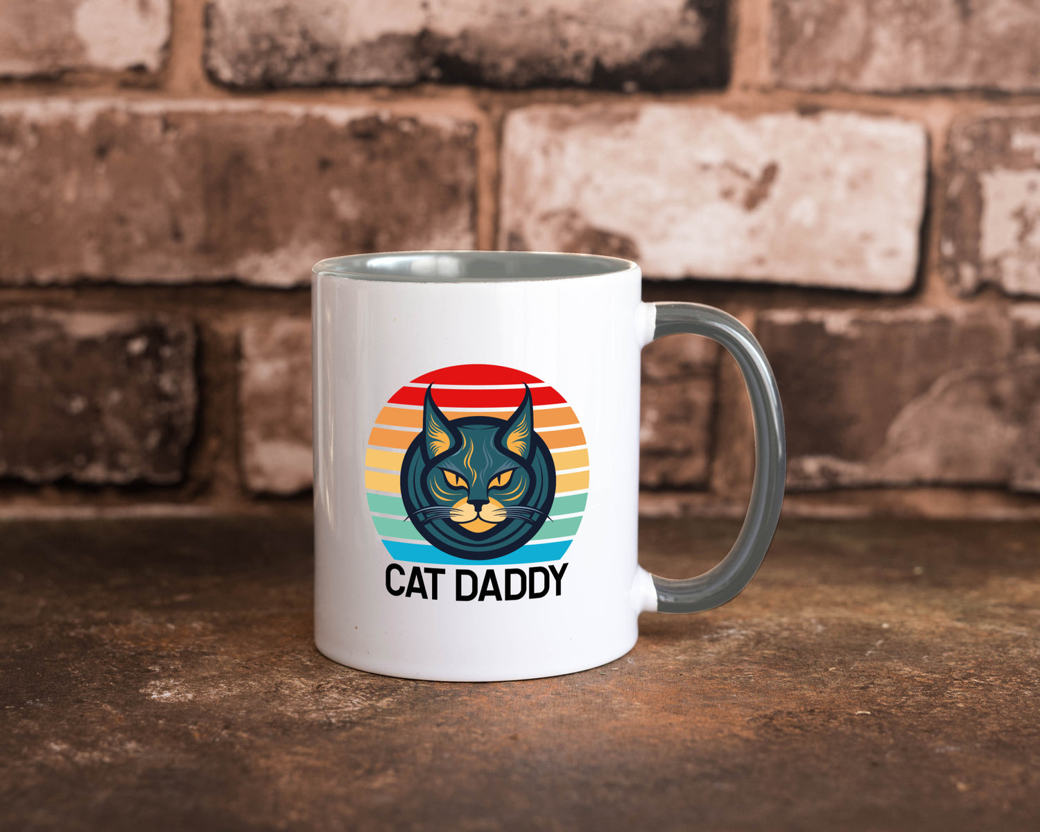 Cat Daddy | Katzenpapa niedliche Katze Tierliebhaber lustiger Spruch Geschenk