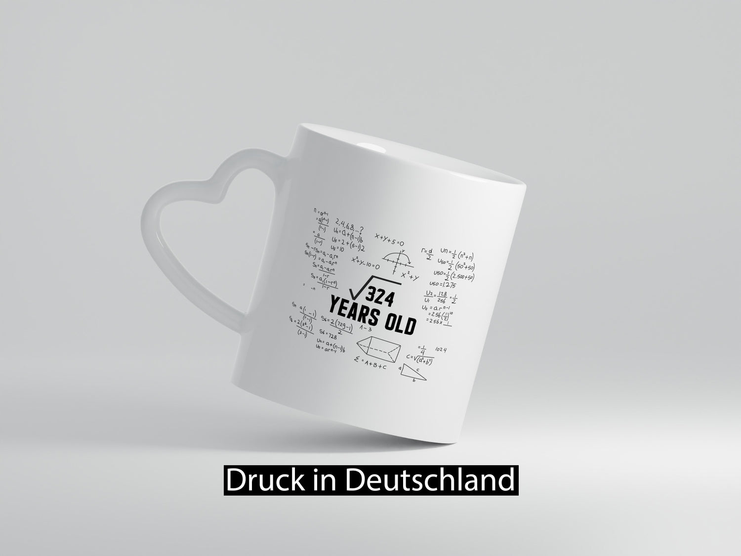 Quadratwurzel 324 | Geburtstag 18 Jahre Mathematik lustig Geschenkidee Geschenk