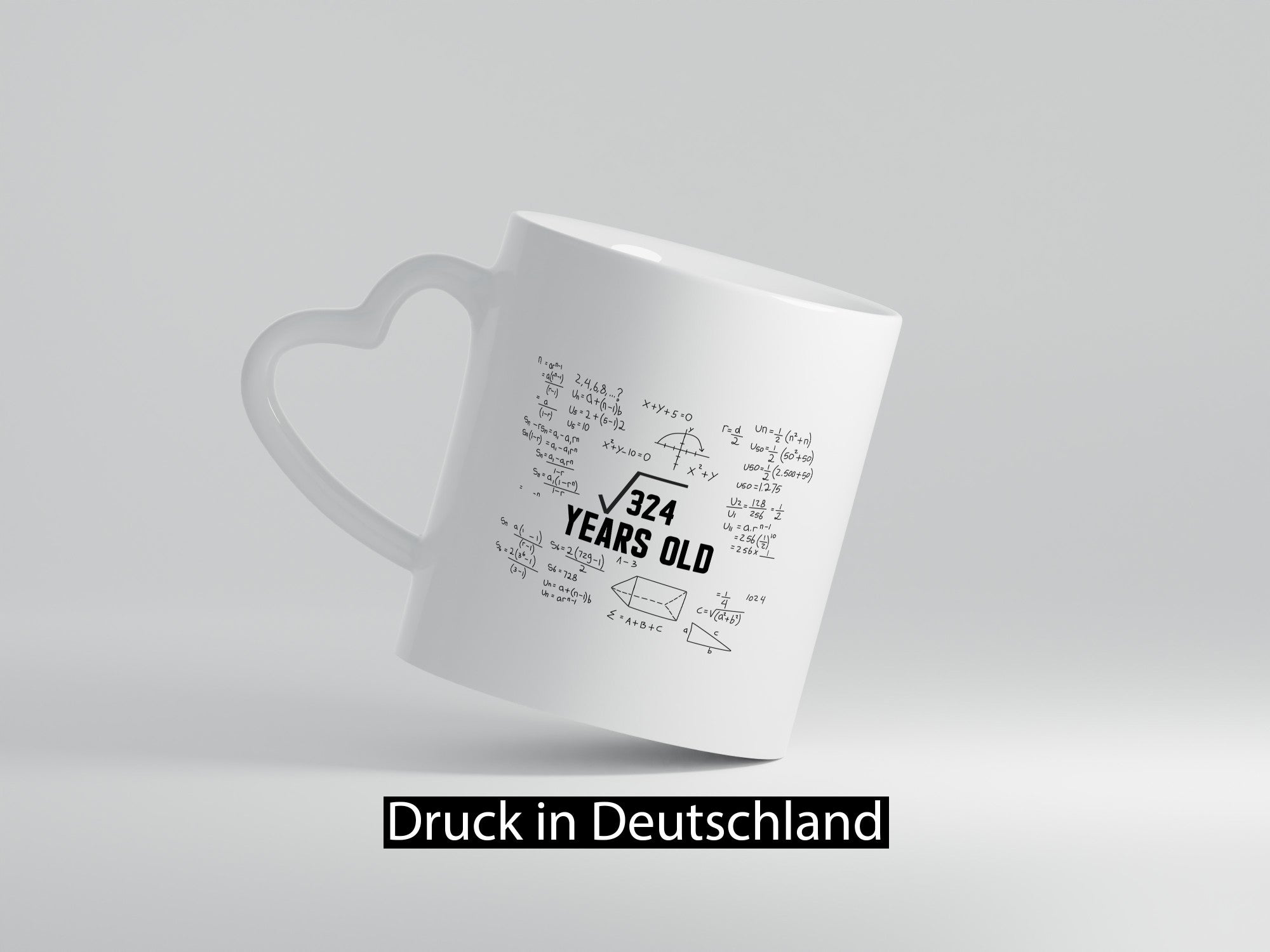 Quadratwurzel 324 | Geburtstag 18 Jahre Mathematik lustig Geschenkidee Geschenk