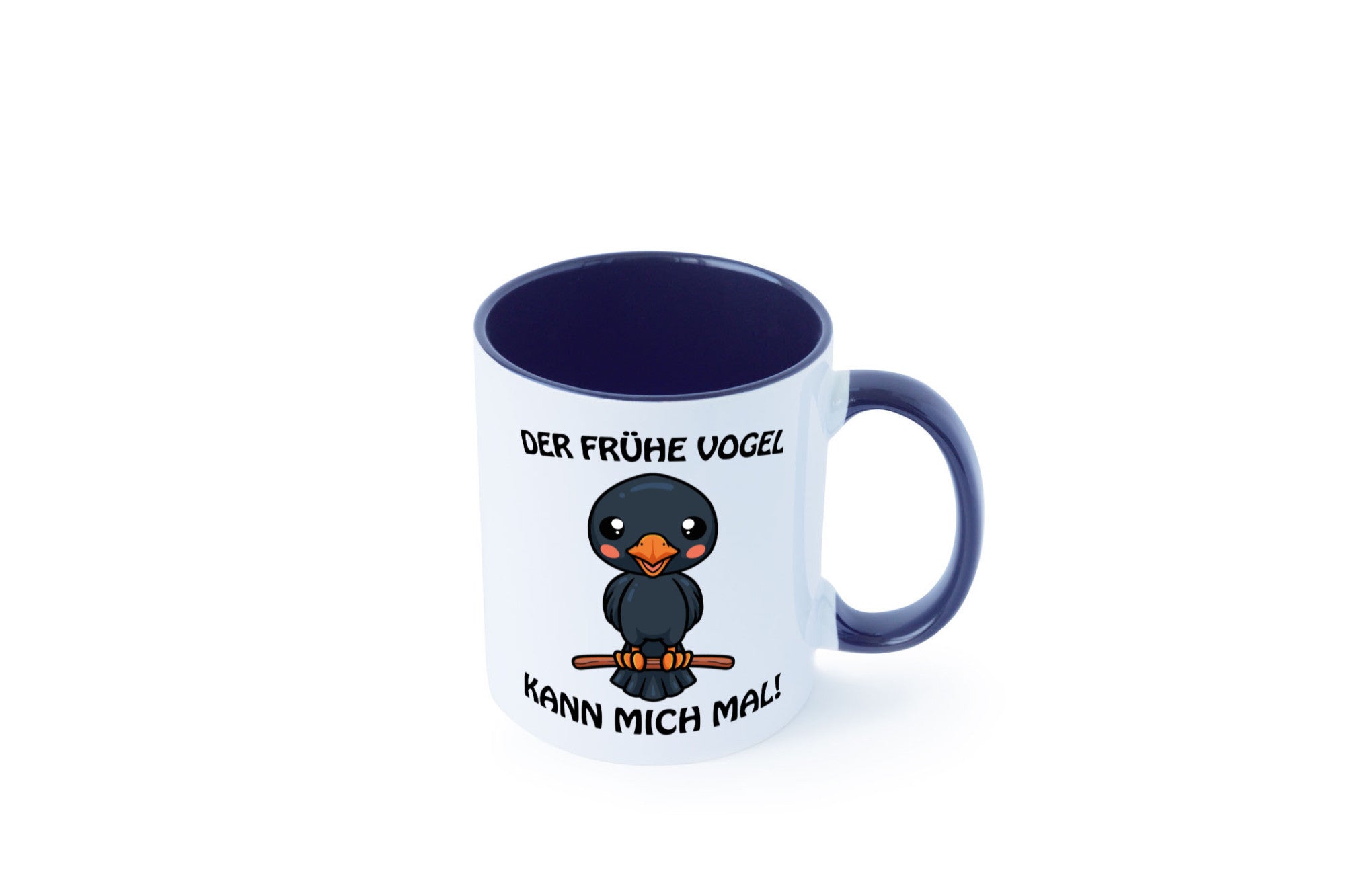 Der Frühe Vogel Humor Geschenkidee Tasse