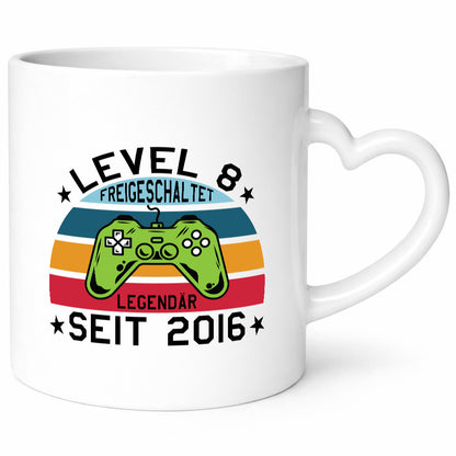 Level 8 | legendär seit 2016 Controller Geschenk Humor Geschenkidee lustiger