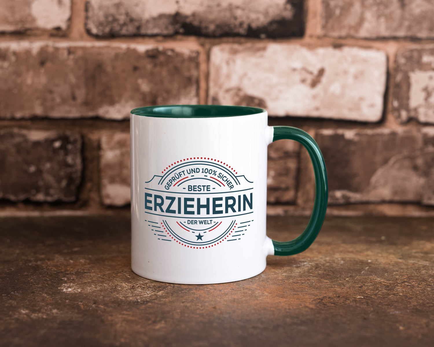 Geprüft und sicher: Erzieherin | Pädagogin Schule Geschenk Humor Geschenkidee
