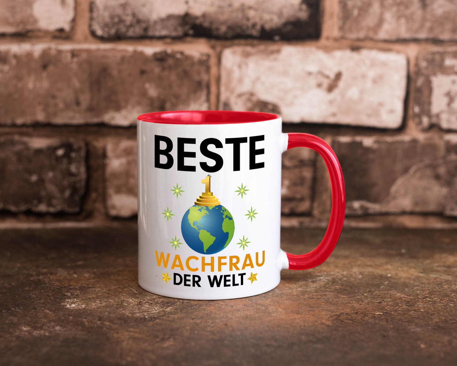 Welt Beste Wachfrau | Wachpersonal Nachtwächter Geschenk Humor Geschenkidee