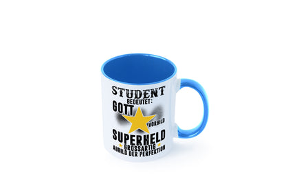 Bedeutung von Student | Universität Uni Studium Geschenkidee Humor Tasse