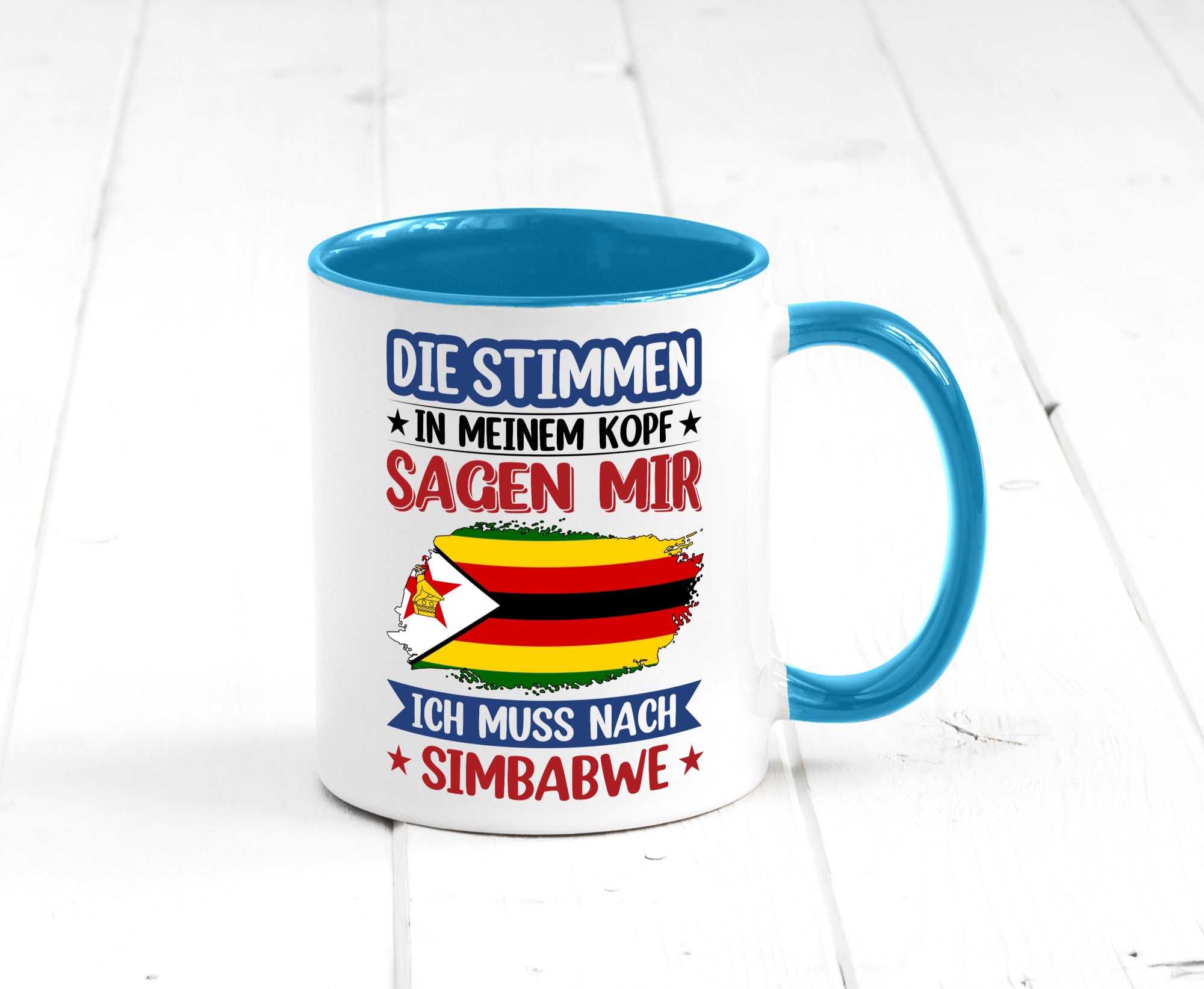 Simbabwe | Urlaub Stimmen in meinem Kopf Traumland v2 Geschenk Humor