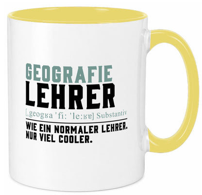 Geographielehrer | Lehrer Unterricht Lieblingslehrer lustiger Spruch Geschenk