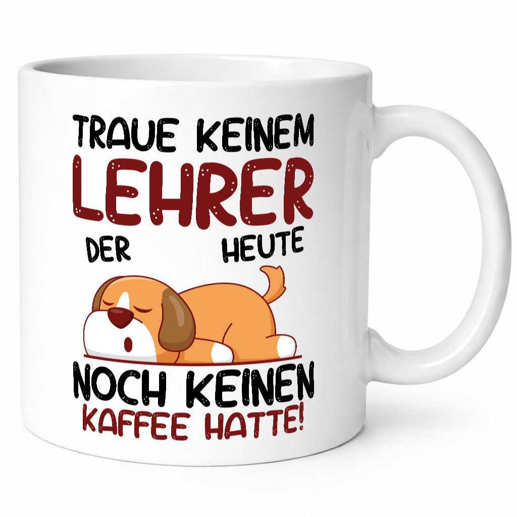 Traue keinem Lehrer | Schule Beruf Schüler lustig Arbeit Kollegen Büro Geschenk
