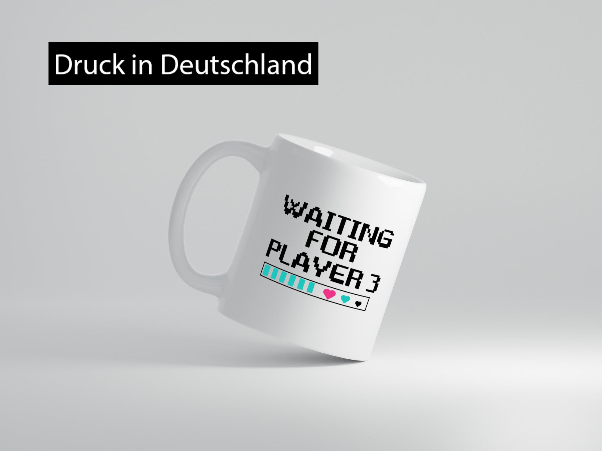 Waiting for Player 3 | Schwangerschaft Tasse Eltern lustiger Spruch Geschenk