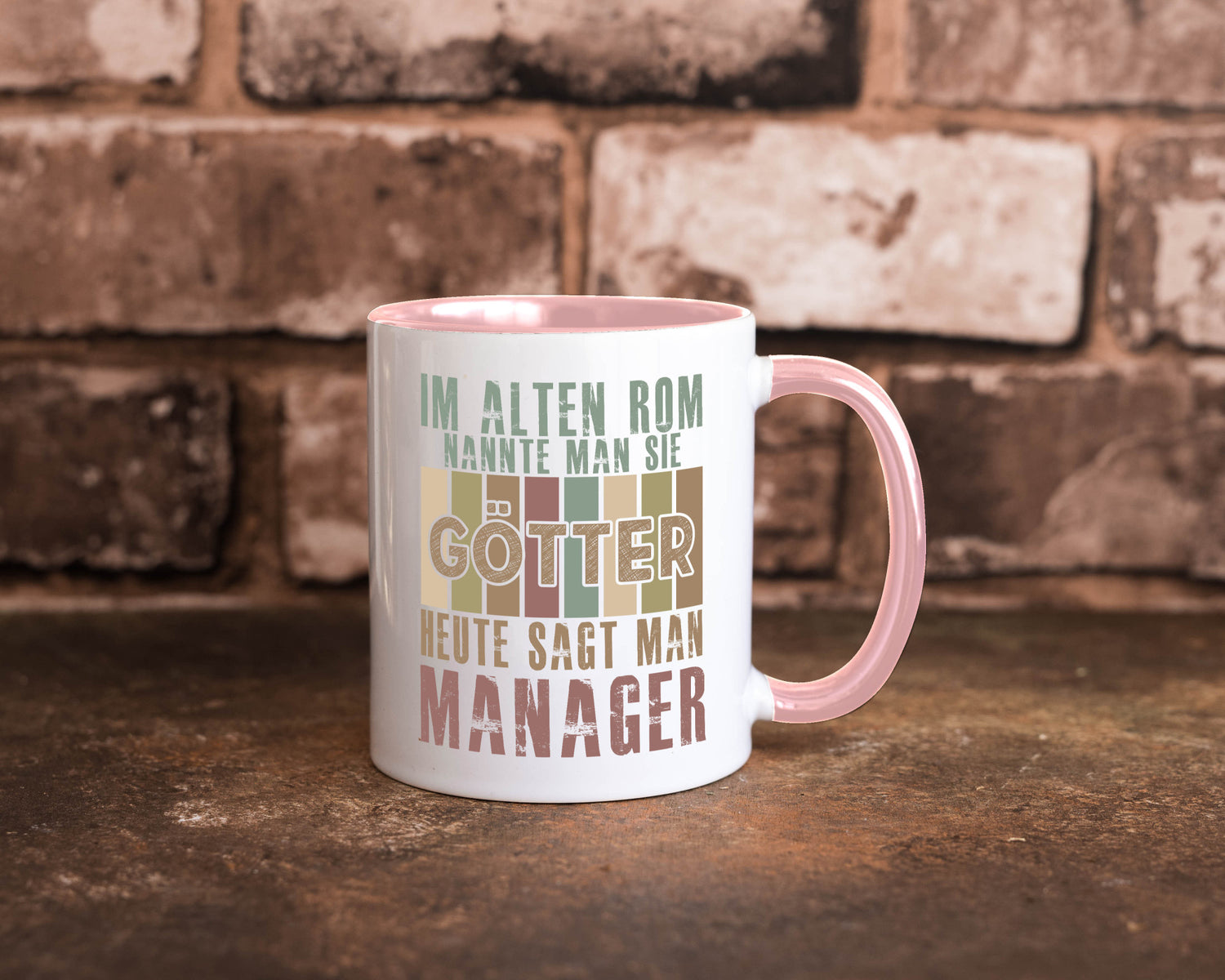 Heute sagt man: Manager | Management Humor Geschenkidee Tasse