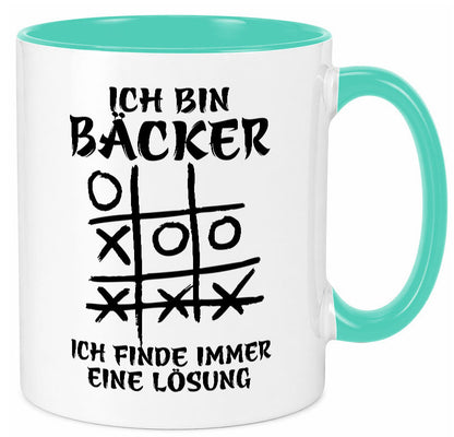 Ich bin Bäcker finde immer eine Lösung | Meister lustig Humor Geschenkidee