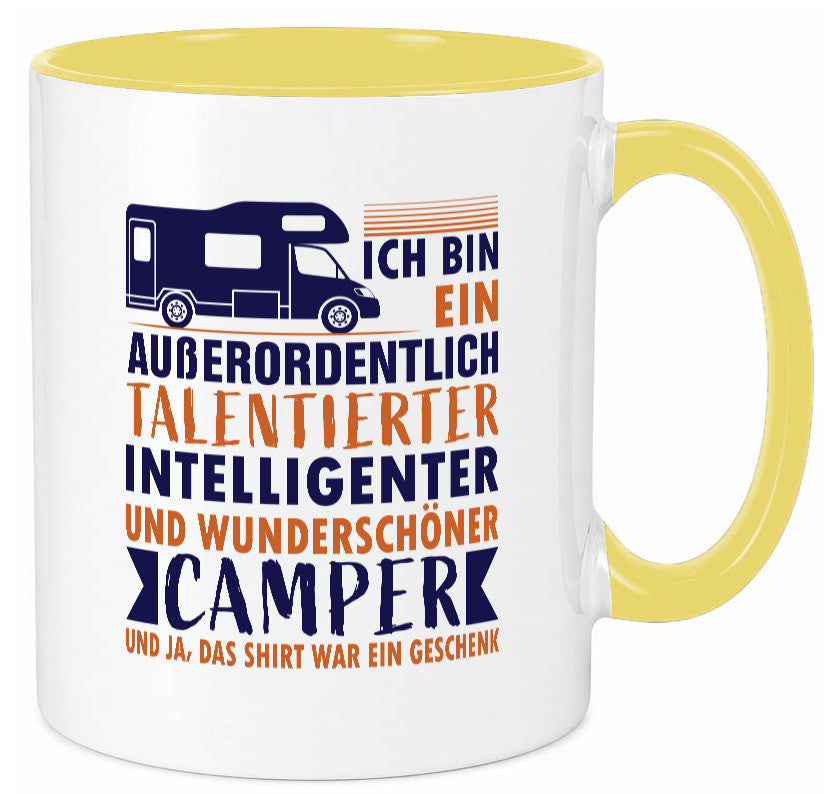 Talentierter | Intelligenter Wunderschöner Camper lustiger Spruch Geschenk