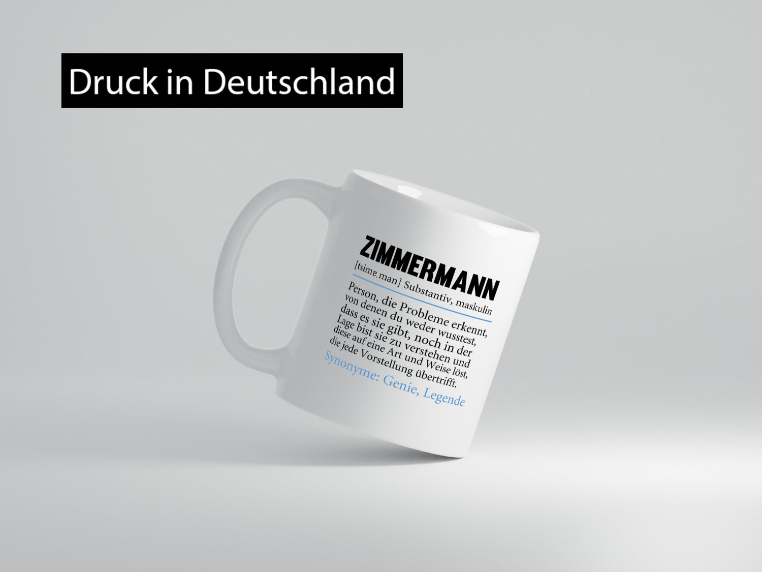 Zimmermann | Beruf Humor Handwerker Holzbau Geschenk Arbeit Kollegen Büro