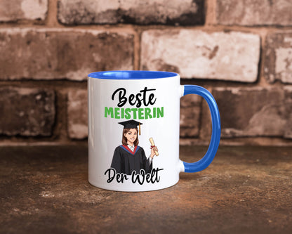 Beste Meisterin | Meisterbrief v2 Geschenk Humor Geschenkidee lustiger Spruch