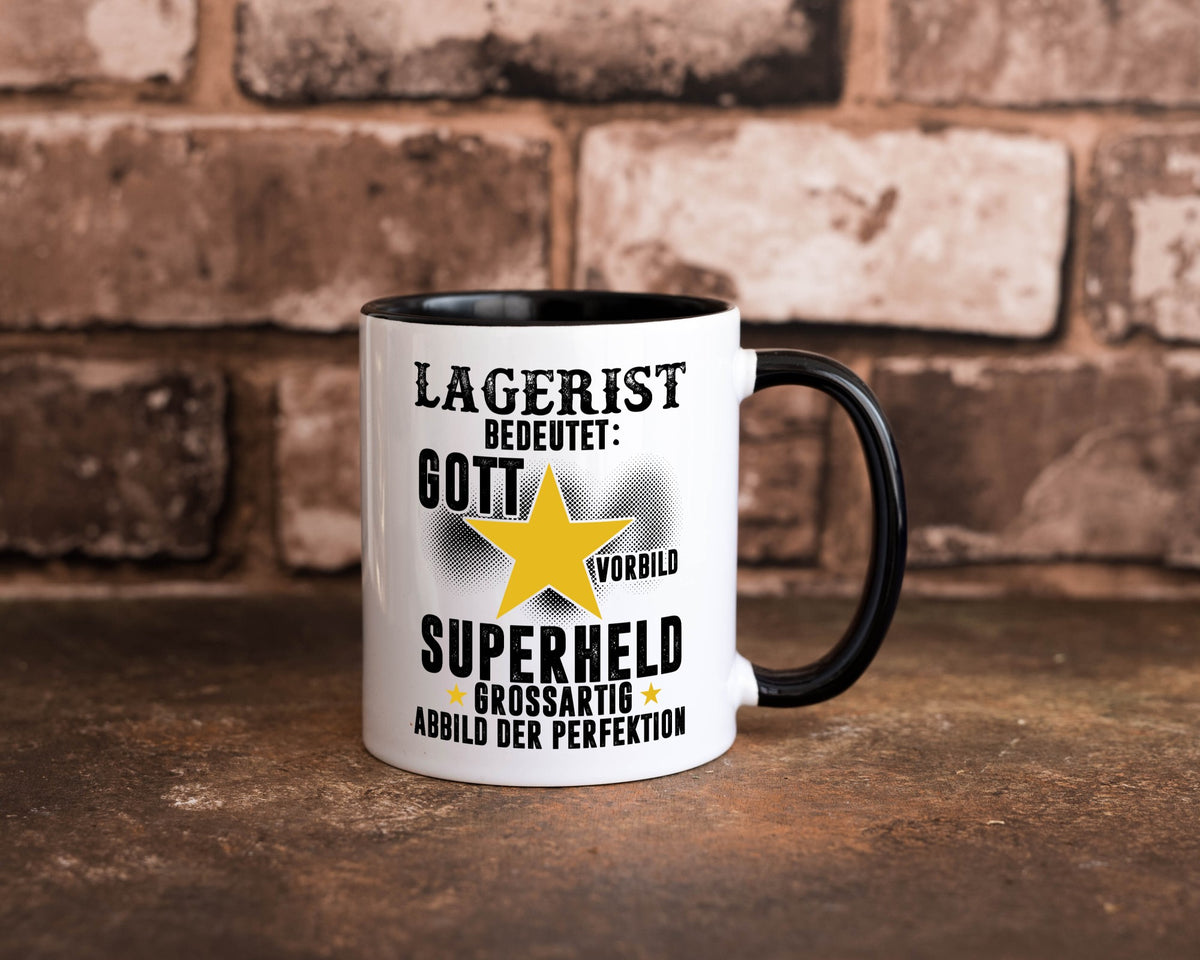 Bedeutung von Lagerist | Lageristen Lager Arbeiter lustig Arbeit Kollegen Büro Tasse