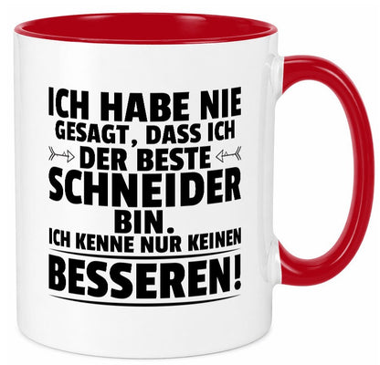 Der Beste Schneider | Beruf Schneiderei Geschenkidee Arbeit Kollegen Büro Humor Tasse