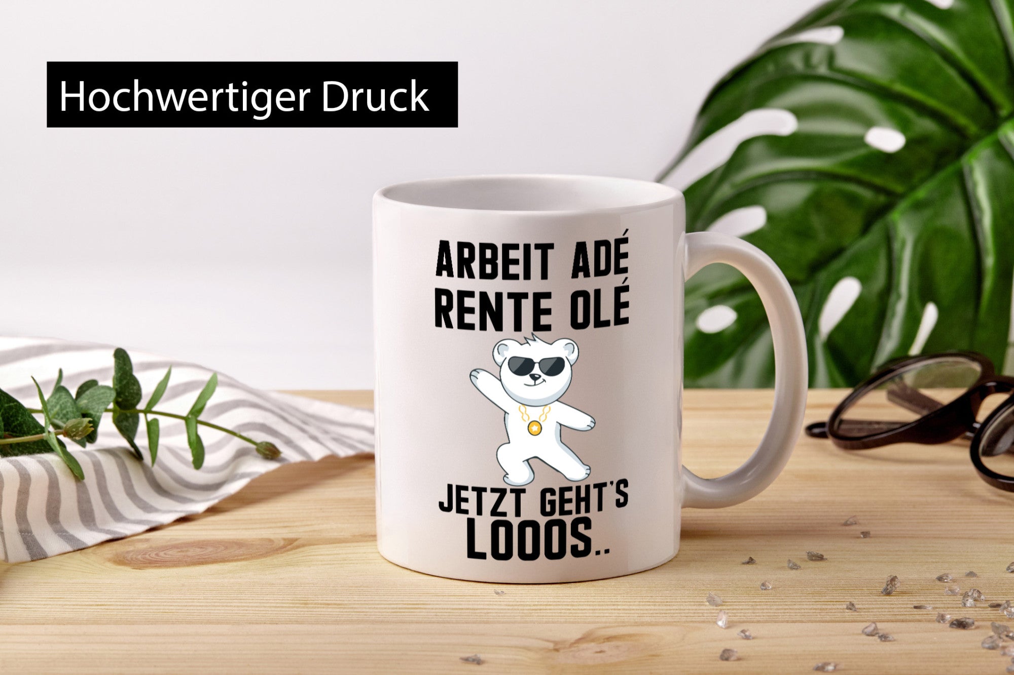 Arbeit ade | Rente Rentner Party Ruhestand Pension Geschenk Jubiläum lustiger