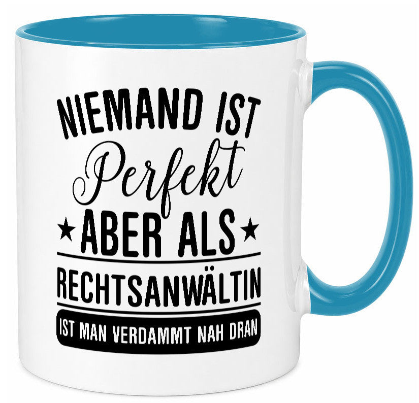 Verdammt nah dran: Rechtsanwältin | Jurstin Anwältin lustiger Spruch Geschenk
