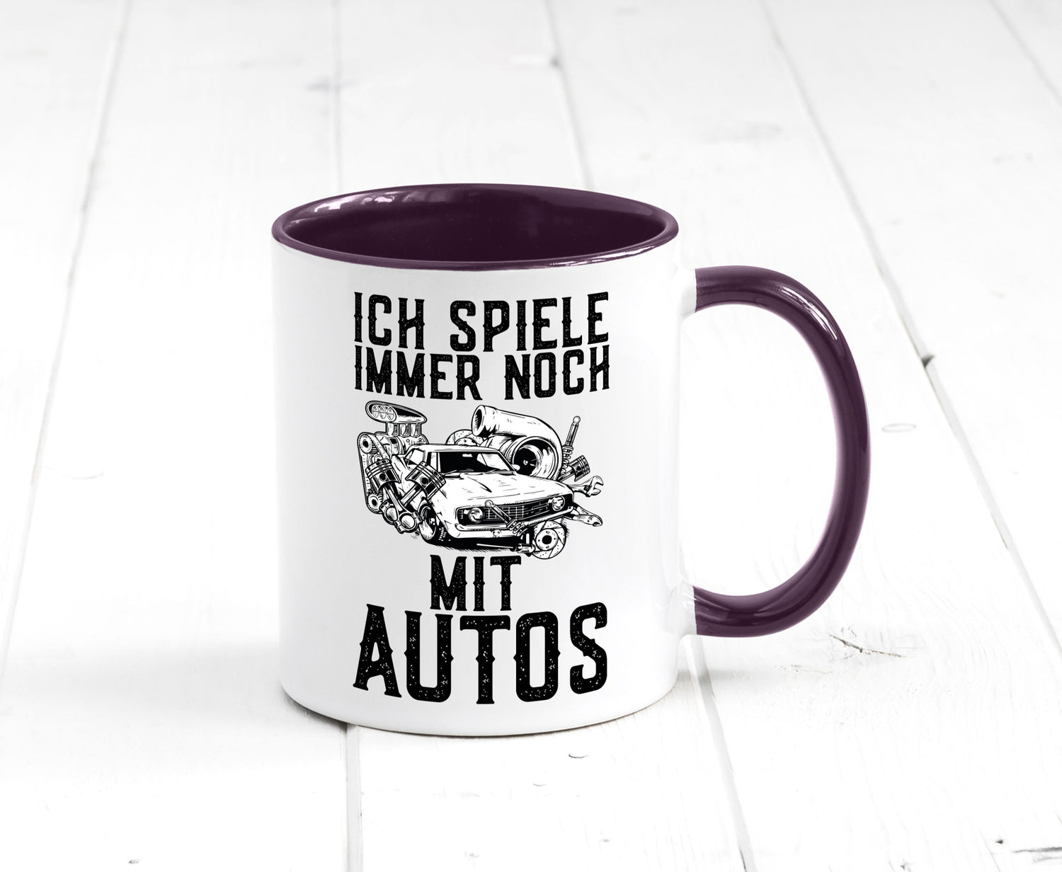 Spiele noch mit Autos | Werkstatt Werkzeug Mechaniker lustiger Spruch Geschenk