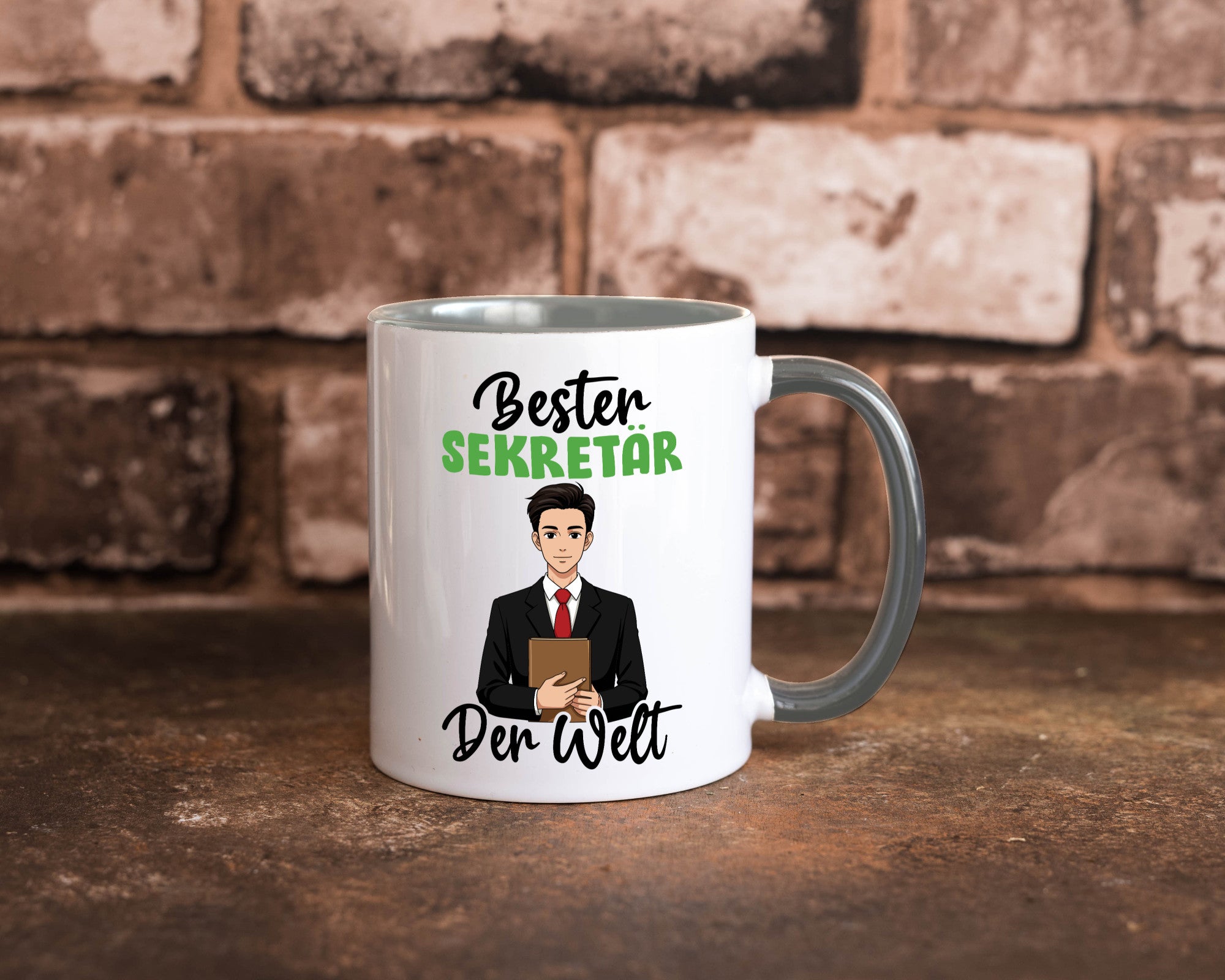 Bester Sekretär | Büro v2 lustiger Spruch Geschenk Arbeit Kollegen Tasse