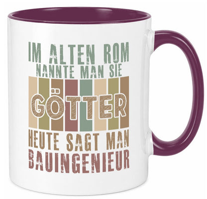 Heute sagt man: Bauingenieur | Ingenieur lustiger Spruch Geschenk Humor Tasse