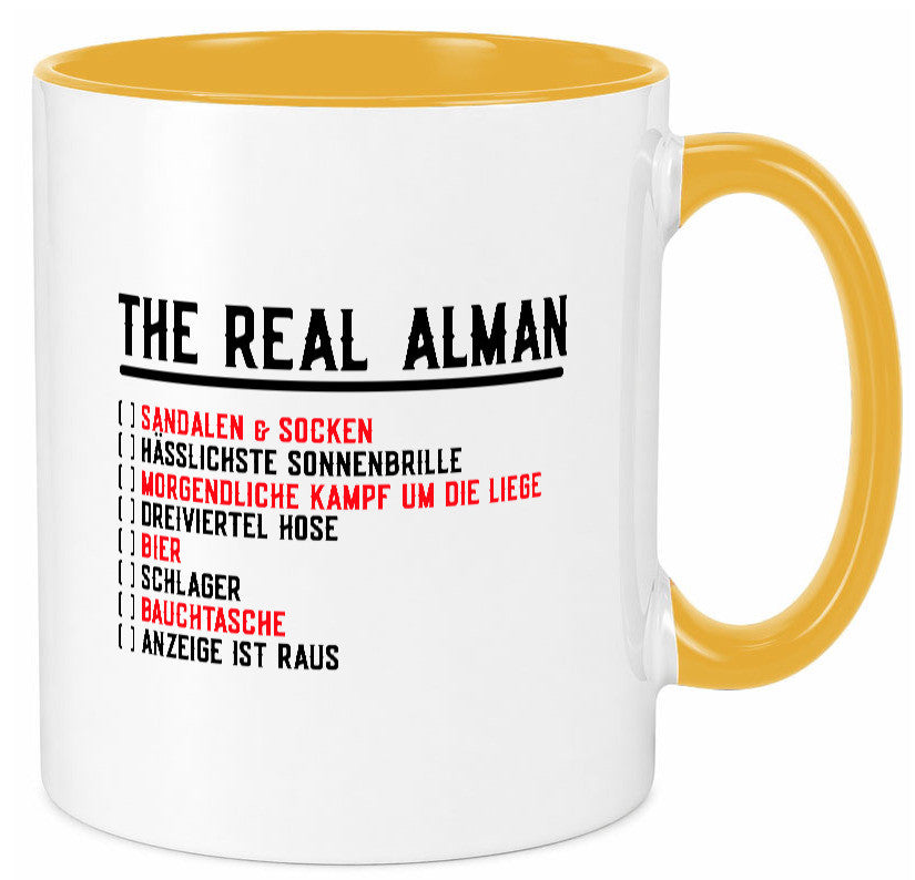 The Real Alman | Echte Deutsche Deutschland Stereotyp Geschenk Humor Tasse
