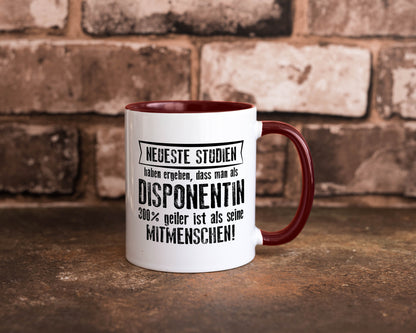 Neuste Studien: Disponentin | Zuteilerin lustig Humor Geschenkidee Geschenk