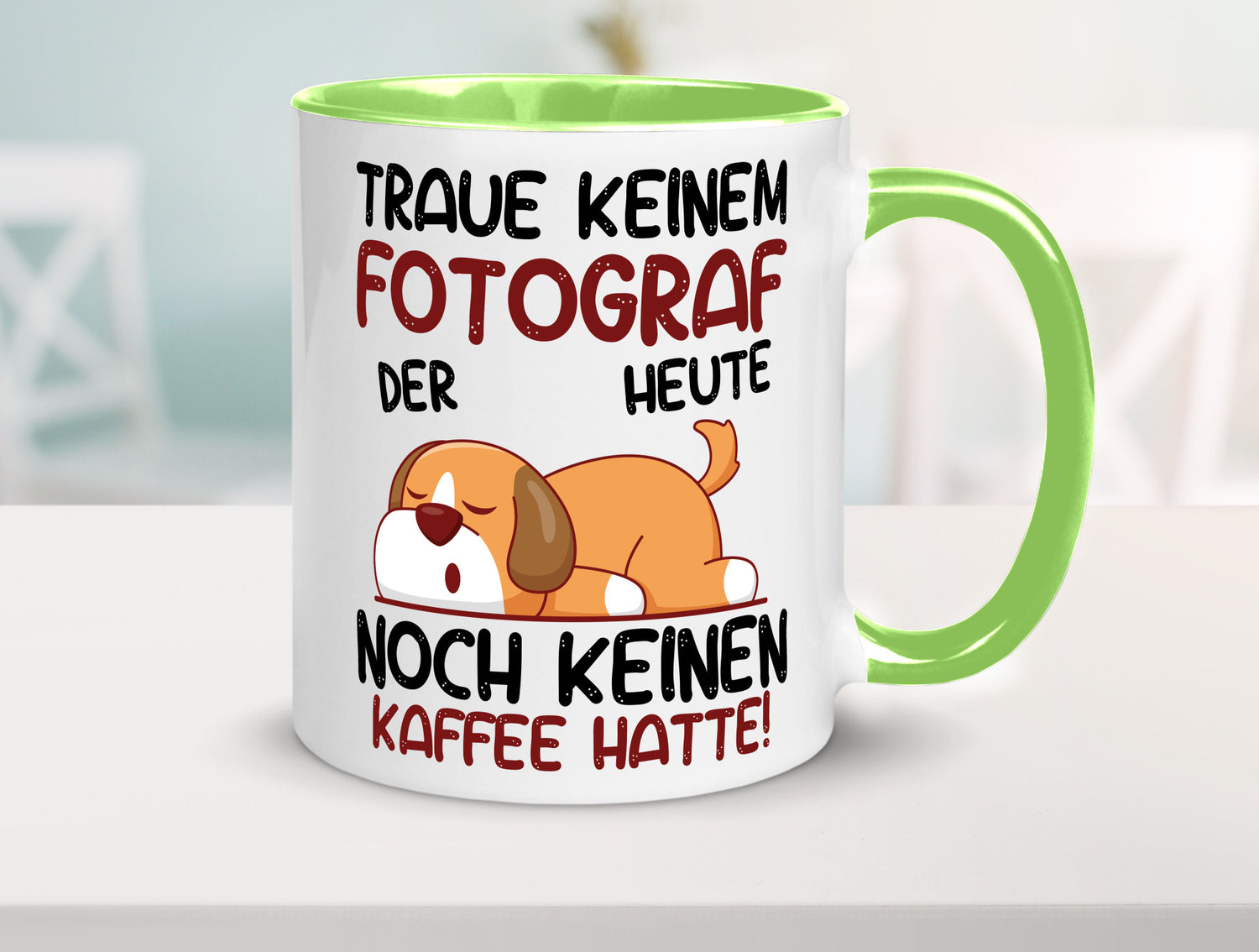 Traue keinem Fotograf | Fotografie Kamera lustiger Spruch Geschenk Humor