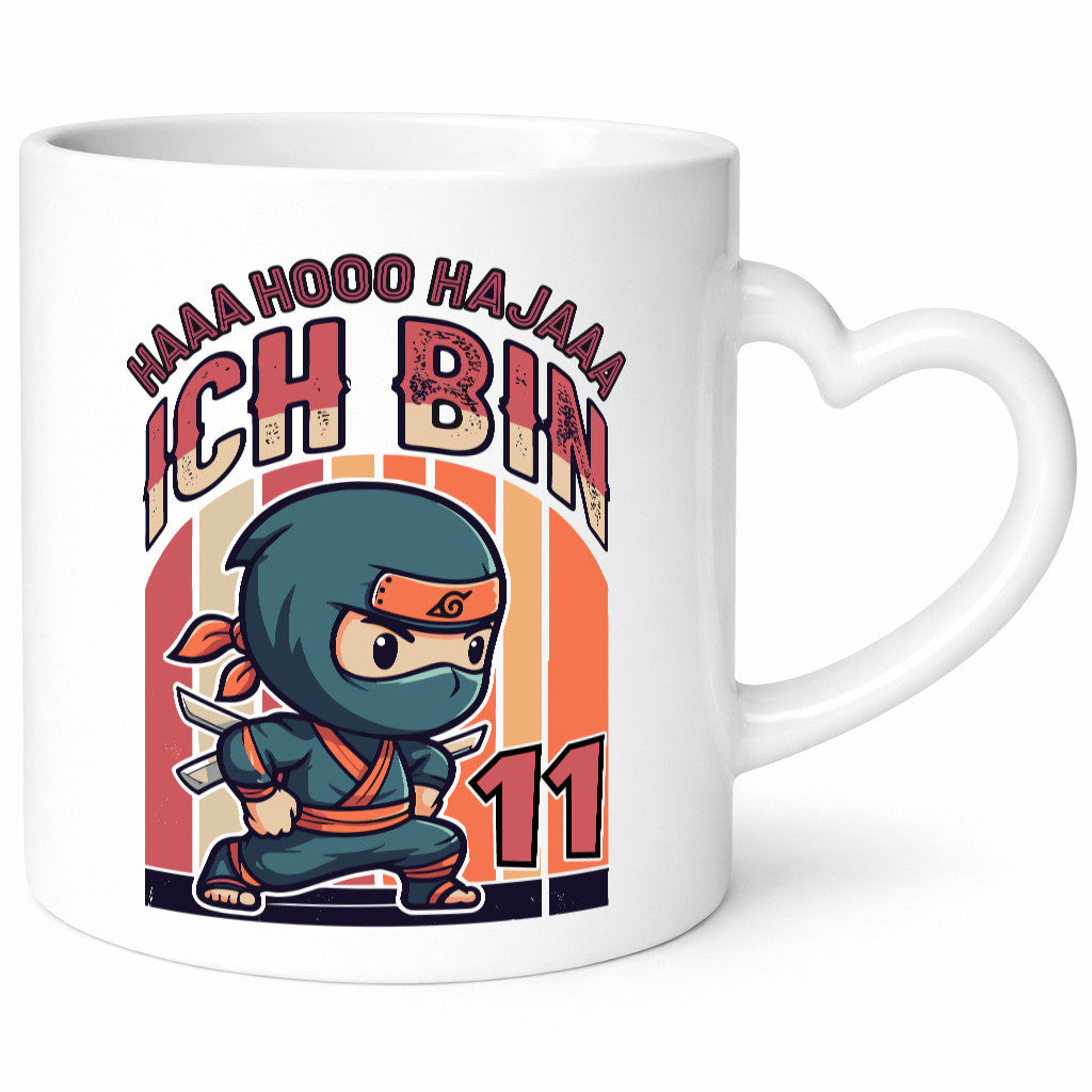 11. Geburtstag | Ninja Junge 11 Jahre Geschenk Geschenkidee lustiger Spruch
