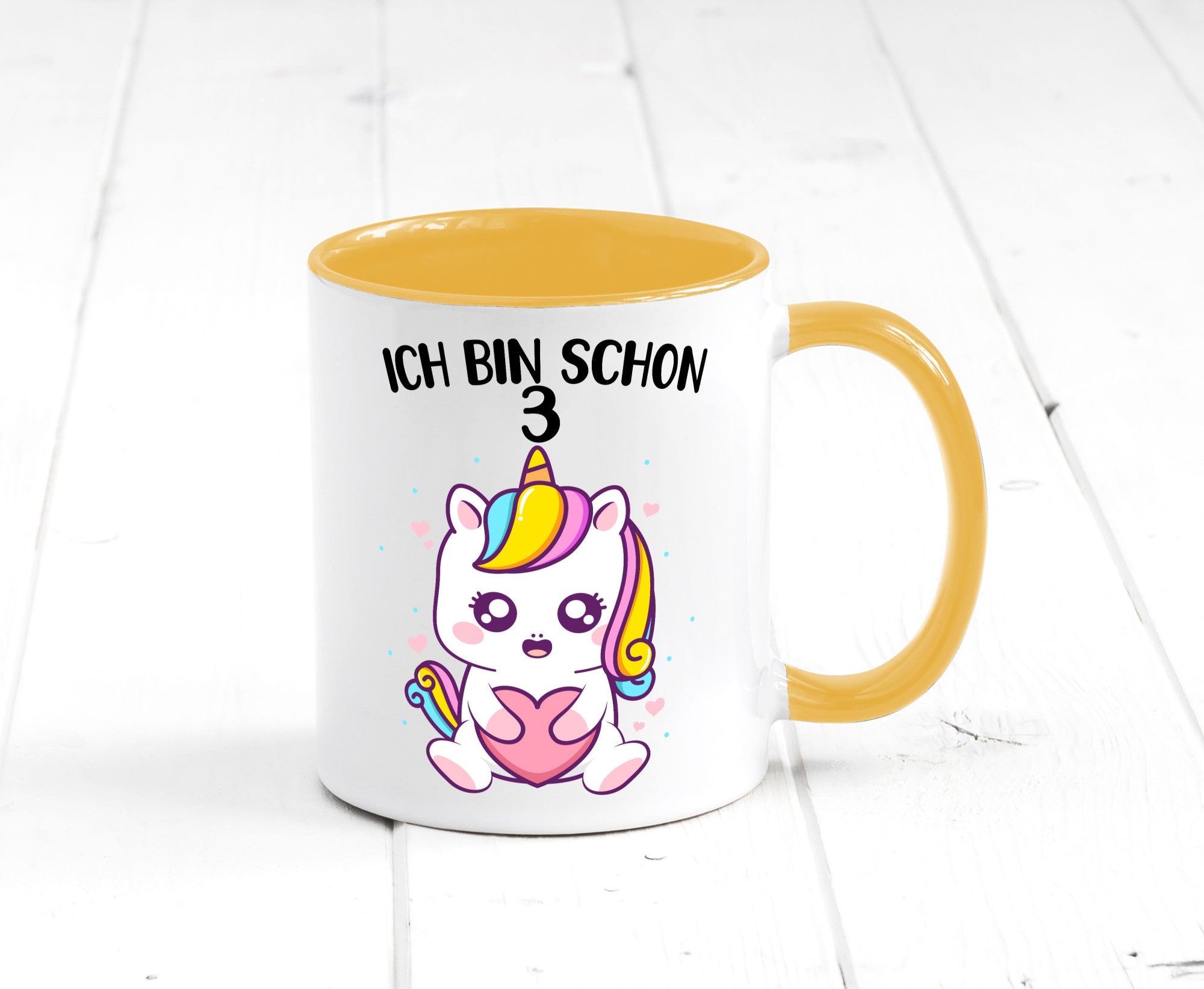 3. Geburtstag | Ich bin schon 3 Jahre Einhorn Mädchen lustig Geschenkidee