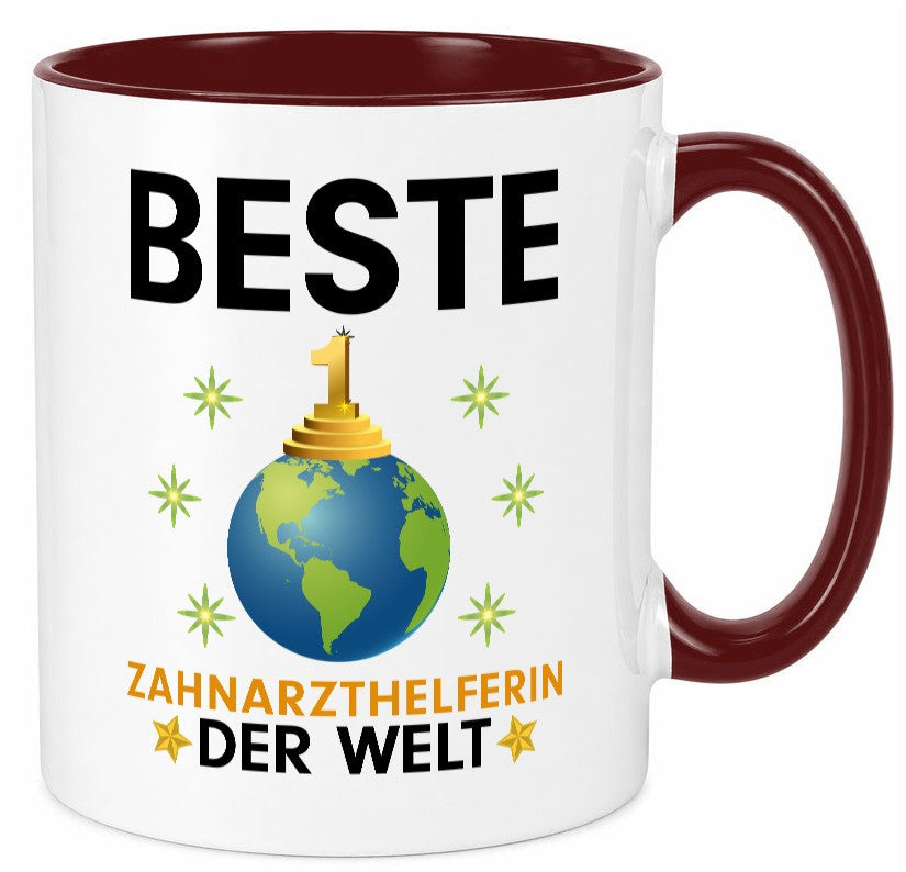Welt Beste Zahnarzthelferin | Zahnmedizin Geschenk Humor Geschenkidee lustiger Tasse