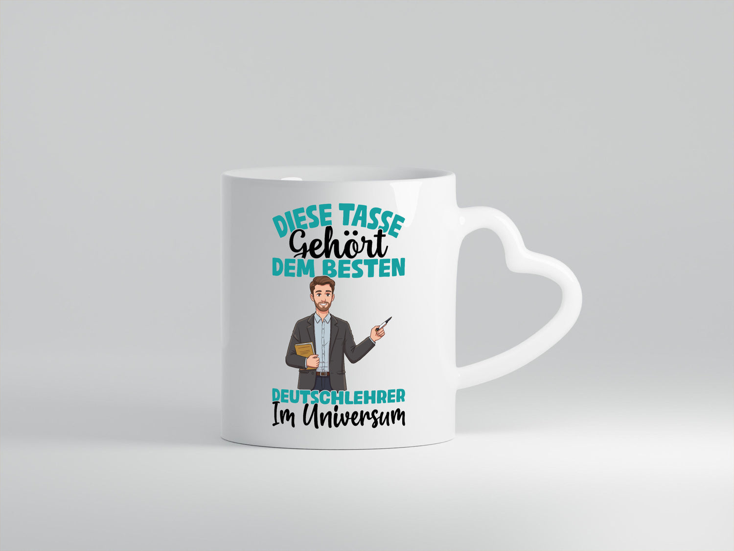 Im Universum: Deutschlehrer | Lehrer Schule lustig Humor Geschenkidee Geschenk
