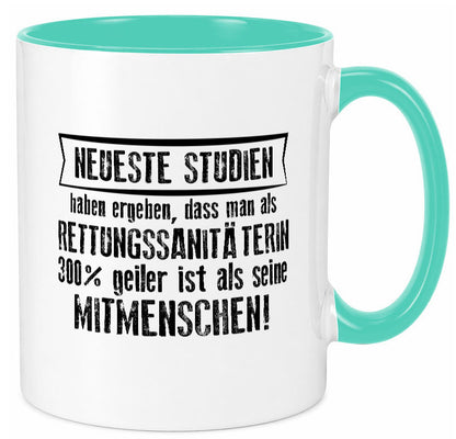 Neuste Studien: Rettungssanitäterin | Sanitäter lustiger Spruch Geschenk Humor