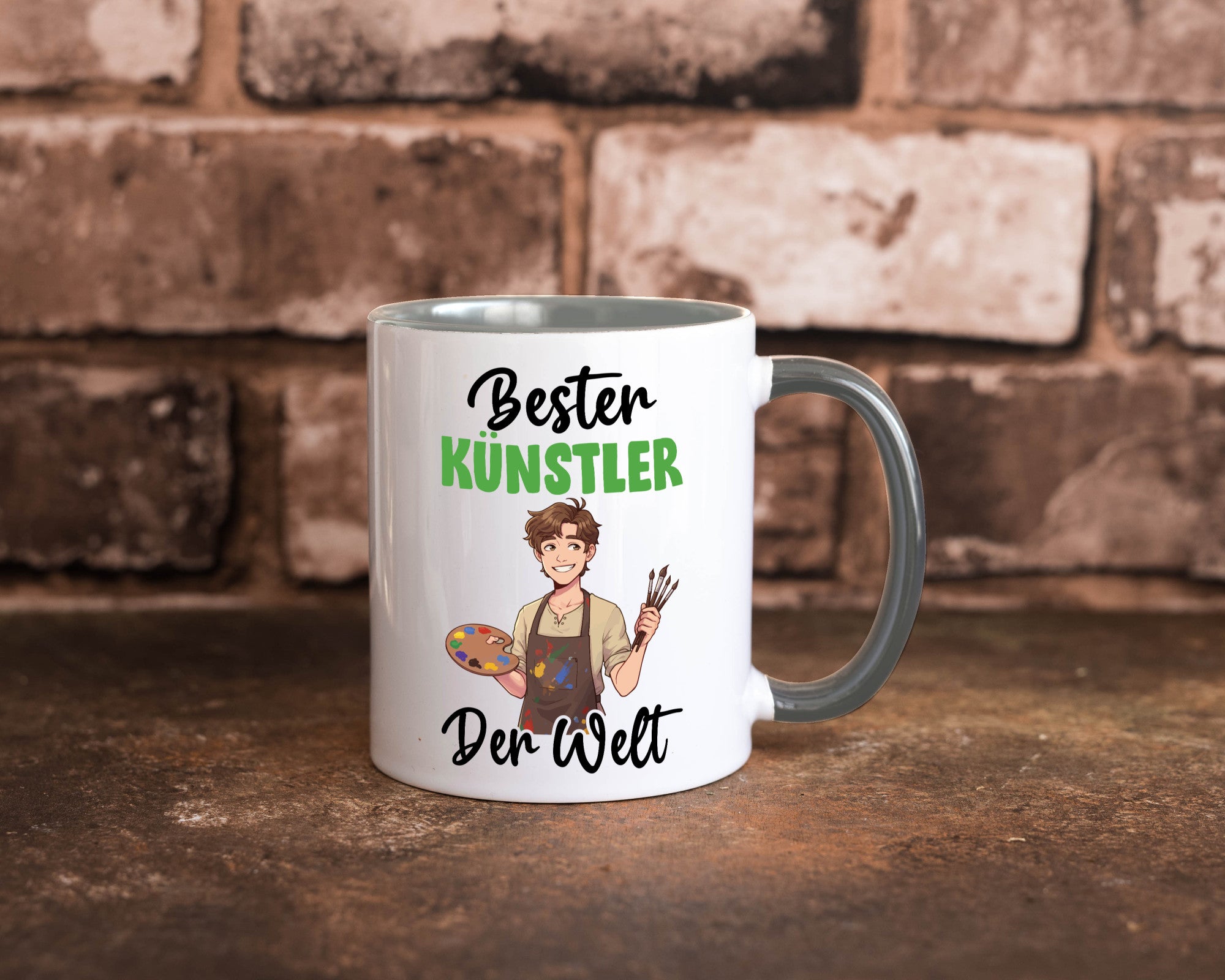 Bester Künstler | Kunst Geschenkidee Humor Tasse